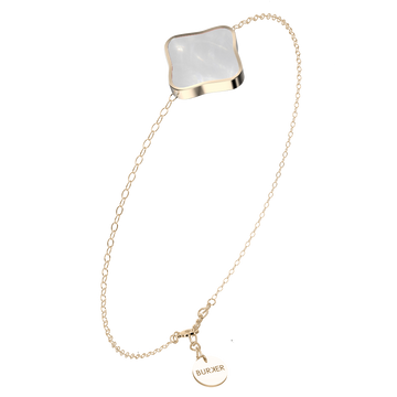 Flora Gold White Bracelet
