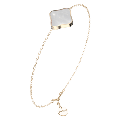 Flora Gold White Bracelet