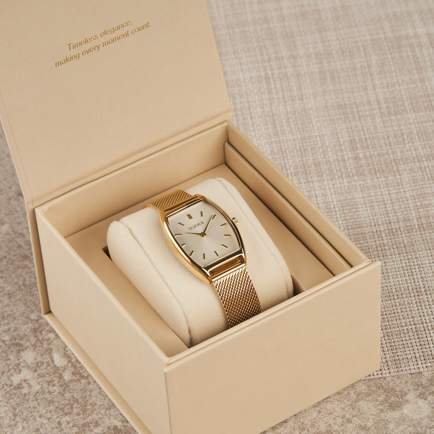 Grace Gold White Mesh