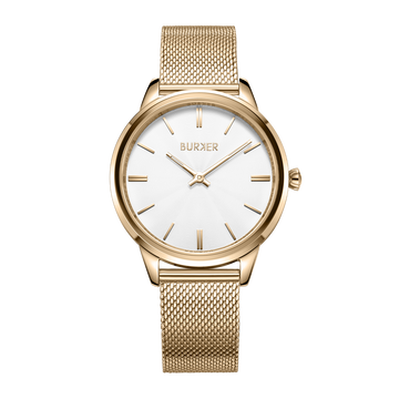 Emily Gold White Mesh