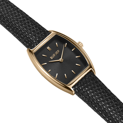 Grace Gold Black/Black Leather