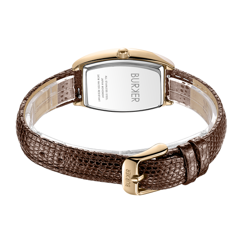 Grace Gold Brown Leather