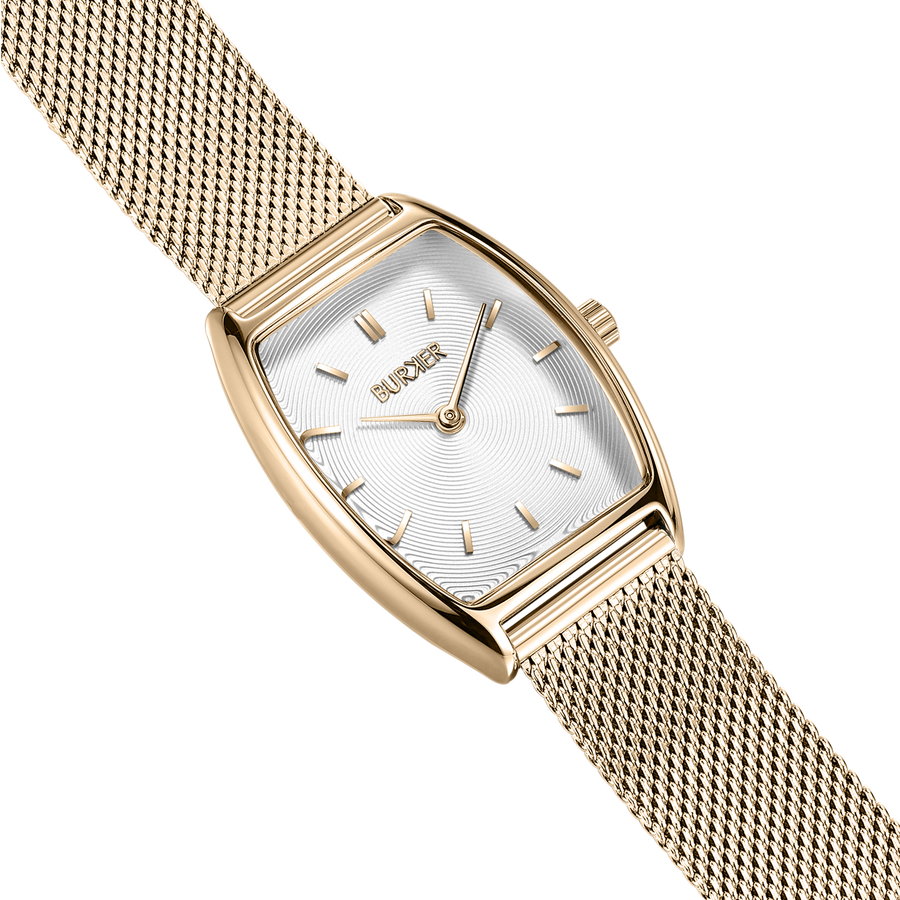 Grace Gold White Mesh