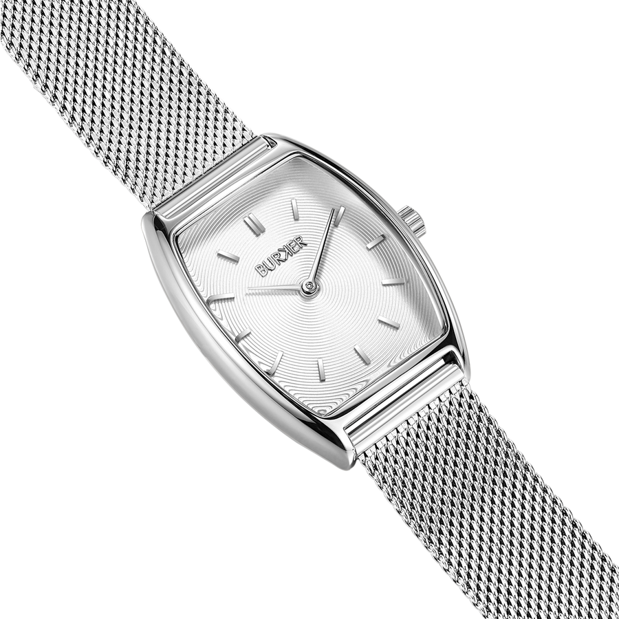 Grace Silver White Mesh