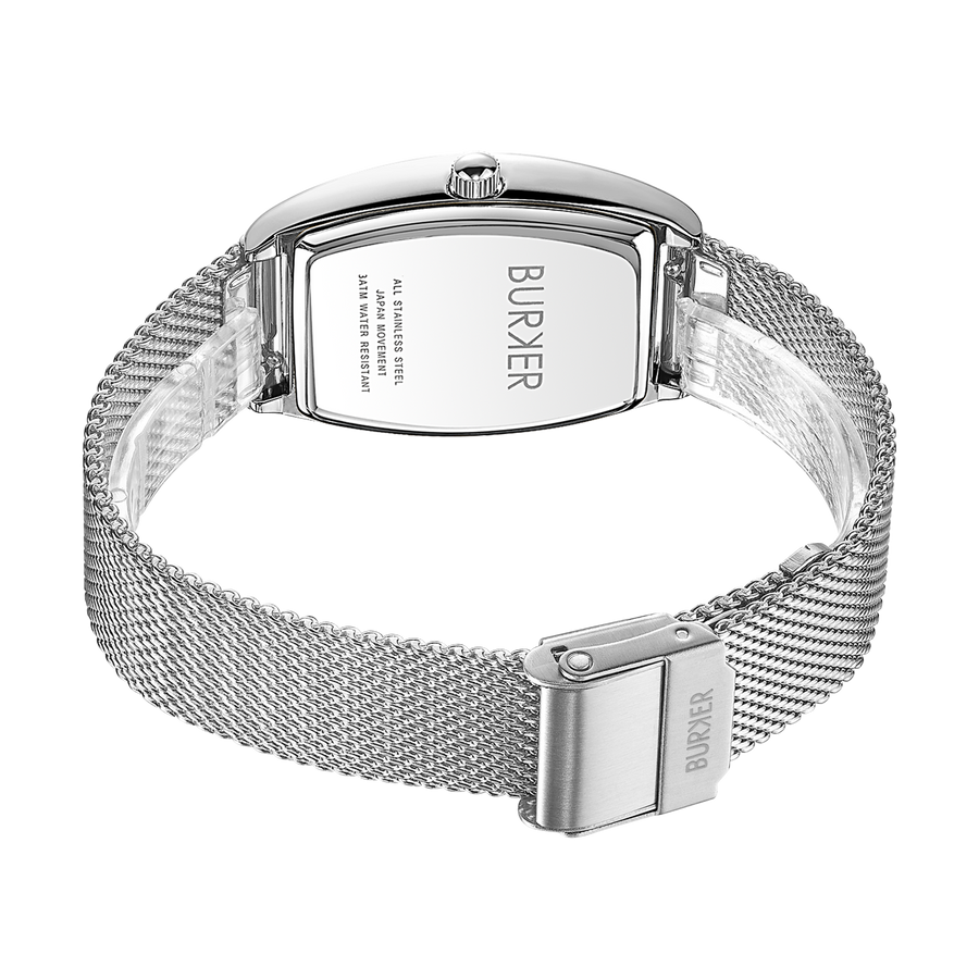 Grace Silver White Mesh