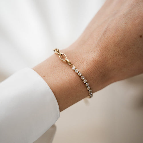 Jade Gold Bracelet